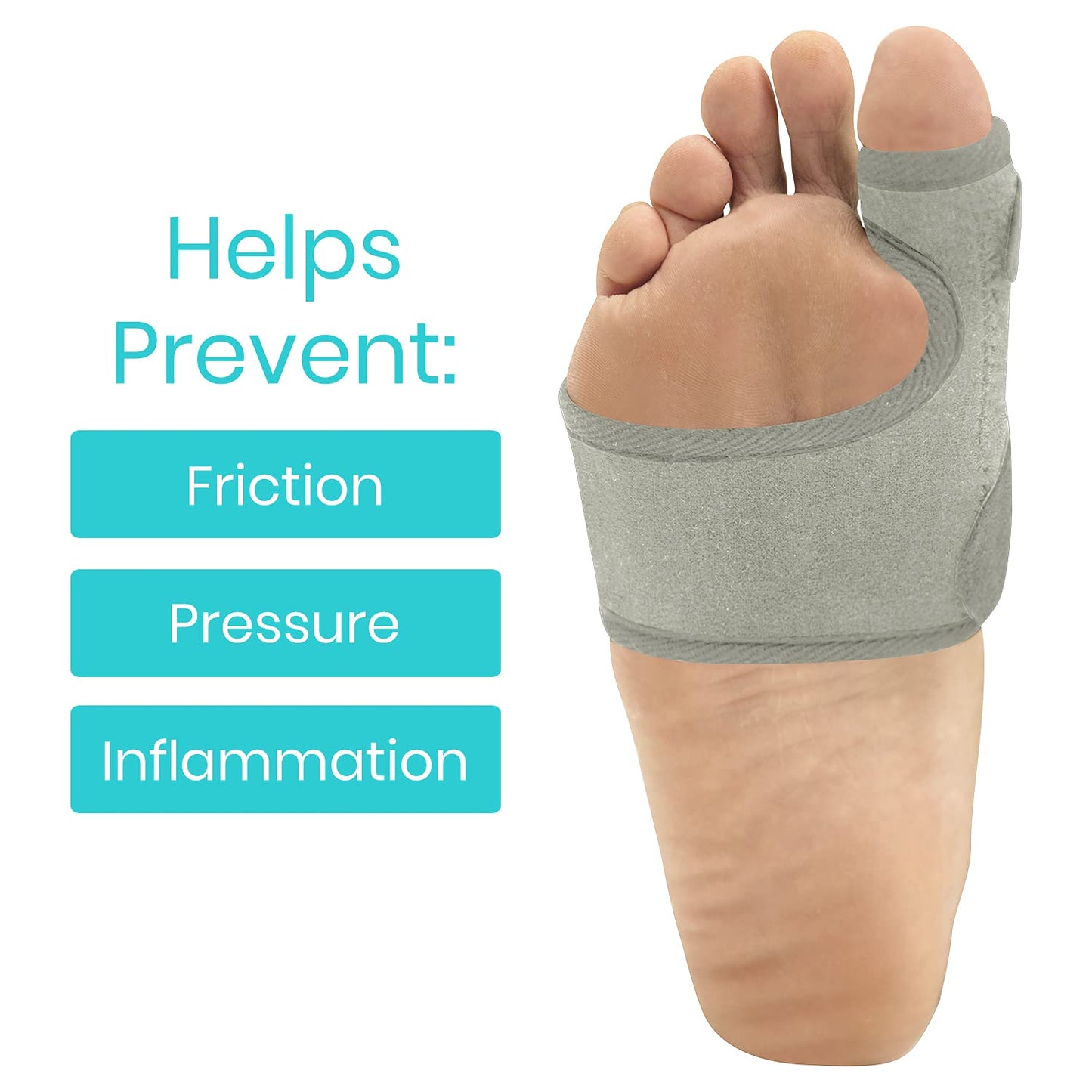 Bunion Brace Big Toe Corrector Straightener with Splinthallux Valgus Pad Joint Pain Relief, Alignt Treattorthopedic Sleeve Foot Wrap Support