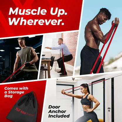 Resistance Bands Pull up Assist Workout Bands Stretch Bands for Exercise Set of 4